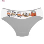 ست شورت و نیم تنه دخترانه ماییلدا مدل پددار گربه سرمایی کد 5164-6 رنگ طوسی