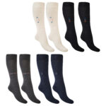 جوراب ساق بلند مردانه ضیاکو ترنج مدل پنبه ای کد 5182-4002-4 بسته 4 عددی
