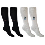 جوراب ساق بلند مردانه ضیاکو ترنج مدل پنبه ای کد 5182-4002-2 بسته 2 عددی