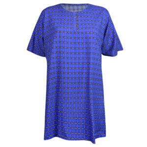 تونیک زنانه ماییلدا مدل چهارخانه کد 5195-5