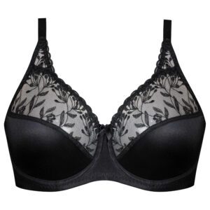 سوتین زنانه شاندرمن مدل فنردار مارانتا کد 5080-2280-04 رنگ مشکی