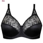 سوتین زنانه شاندرمن مدل فنردار مارانتا کد 5080-2280-04 رنگ مشکی