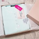 ست بلوز و شلوار زنانه لین مدل نخ پنبه کد 5196-154 رنگ سبز