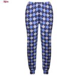 ست بلوز و شلوار زنانه لین مدل نخ پنبه کد 5196-157 رنگ آبی