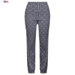 ست تی شرت و شلوار مردانه لین مدل نخ پنبه کد 5197-496 رنگ سرمه ای