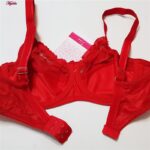 سوتین زنانه اما مدل فنردار کد 4930-4500 رنگ قرمز