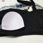 مایو زنانه مدل پروانه ای کد 4995 رنگ مشکی