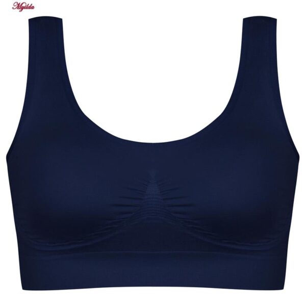 نیم تنه ورزشی زنانه ماییلدا مدل 5201 رنگ سرمه ای