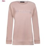 ست بلوز و شلوار زنانه لین مدل نخ پنبه کد 5196-149 رنگ گلبهی روشن