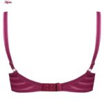 سوتین زنانه اما مدل فنردار کد 4930-4500 رنگ ارغوانی