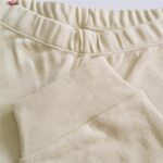 ست شومیز و شلوار زنانه لین مدل نخ پنبه جلو دکمه کد 5196-158 رنگ کرم