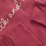 ست بلوز و شلوار زنانه لین مدل نخ پنبه کد 5196-149 رنگ زرشکی