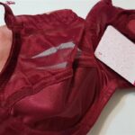 سوتین زنانه اما مدل فنردار کد 4930-4500 رنگ زرشکی