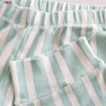 ست بلوز و شلوار زنانه لین مدل نخ پنبه کد 5196-154 رنگ سبز