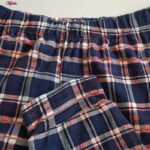 ست بلوز و شلوار زنانه لین مدل تدی نخ پنبه کد 5196-151 رنگ سرمه ای