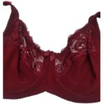 سوتین زنانه اما مدل 3100 رنگ زرشکی