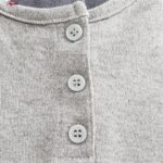 ست بلوز و شلوار زنانه لین مدل نخ پنبه کد 5196-209 رنگ طوسی