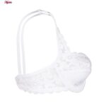 سوتین زنانه لین مدل فنردار کد 4680-415 رنگ سفید