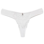 شورت زنانه لین مدل گیپوری کد 4681-717 رنگ سفید