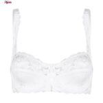 سوتین زنانه لین مدل فنردار کد 4680-415 رنگ سفید