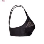 سوتین زنانه لین مدل بدون فنر کد 425 رنگ مشکی