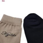 جوراب نیم ساق مردانه ماییلدا مدل پنبه کد 3630-182-1 بسته 4 عددی