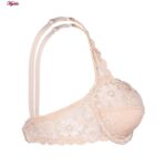 سوتین زنانه لین مدل فنردار کد 4680-415 رنگ کرم