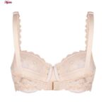 سوتین زنانه لین مدل فنردار کد 4680-415 رنگ کرم