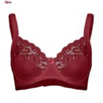 سوتین زنانه اما مدل 3100 رنگ زرشکی