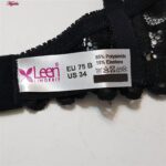 سوتین زنانه لین مدل فنردار کد 4680-415 رنگ مشکی