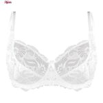 سوتین زنانه لین مدل فنردار کد 4680-511 رنگ سفید