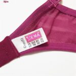 سوتین زنانه اما مدل فنردار کد 4930-4500 رنگ ارغوانی