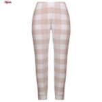 ست بلوز و شلوار زنانه لین مدل نخ پنبه کد 5196-149 رنگ گلبهی روشن