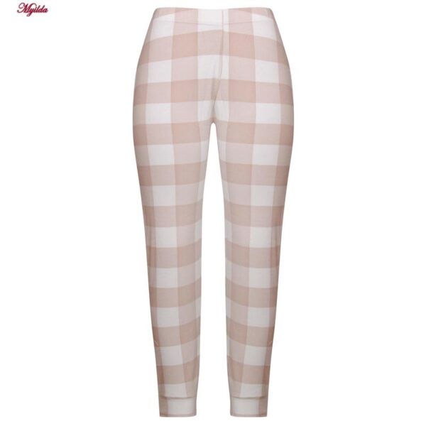 ست بلوز و شلوار زنانه لین مدل نخ پنبه کد 5196-149 رنگ گلبهی روشن