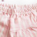 ست بلوز و شلوار زنانه لین مدل نخ پنبه کد 5196-154 رنگ صورتی