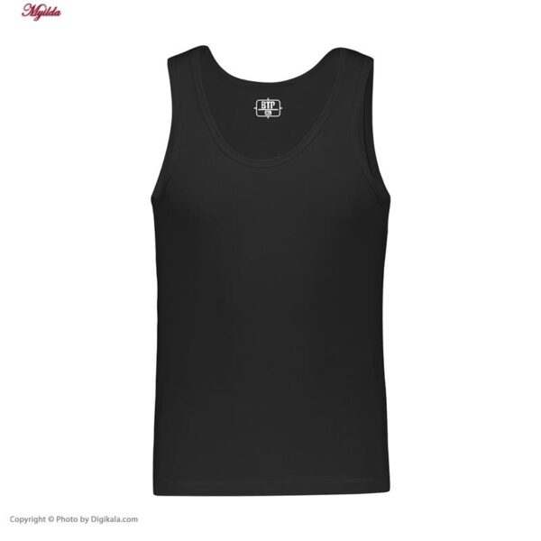 زیرپوش مردانه برهان تن پوش مدل 01-02 رنگ مشکی بسته 2 عددی