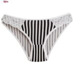 ست شورت و سوتین زنانه پانیذ مدل پوش آپ فنردار کاپ اسفنجی بند متحرک کد 4689-11 رنگ سفید