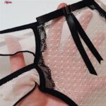 شورت زنانه ماییلدا مدل گیپور کد 5255-2250-3 رنگ کرم