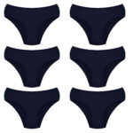 شورت زنانه ماییلدا مدل 4830 رنگ سرمه ای بسته شش عددی