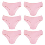 شورت زنانه ماییلدا مدل 4830 رنگ صورتی بسته 6 عددی