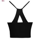 کراپ‌تاپ زنانه ماییلدا مدل پد ثابت کد 5258-241 رنگ مشکی