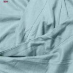 ست تی شرت و شلوارک ورزشی زنانه مدل 5223-697p رنگ آبی روشن