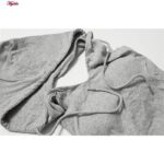 کراپ‌تاپ کلاه دار زنانه ماییلدا مدل 5260-259 رنگ طوسی