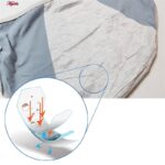 شورتکس زنانه ماییلدا مدل دولایه خرس و پاپیون کد 5257-1042 رنگ آبی