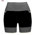 ست نیم تنه و شلوارک ورزشی زنانه مدل جیبدار کد 5229-534