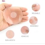 پد سینه مدل نیپل سیلیکونی کد 02 بسته 10 عددی