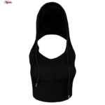 کراپ‌تاپ کلاه دار زنانه ماییلدا مدل 5260-259 رنگ مشکی