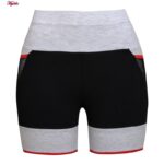 ست نیم تنه و شلوارک ورزشی زنانه مدل جیبدار کد 5229-534 رنگ قرمز