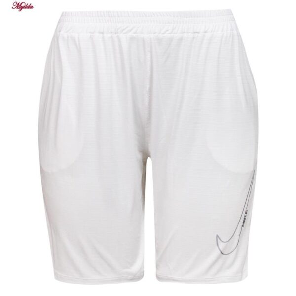 ست تاپ و شلوارک ورزشی مردانه مدل 5225-683P رنگ سفید