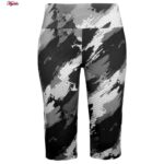 ست تاپ و شلوارک ورزشی زنانه مدل 5215-746P-1 رنگ طوسی به همراه هدبند